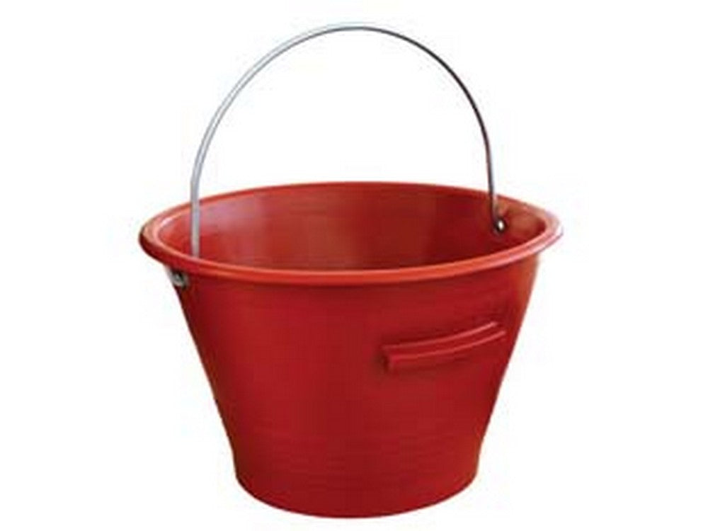 secchio muratore tipo mek-edil - ø mm.360 - lt.14 - rosso cod:ferx.fer74148