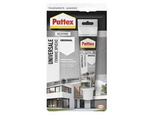 12blister pattex silicone sista silicon 5 trasparente - ml.50 cod:ferx.fer62510