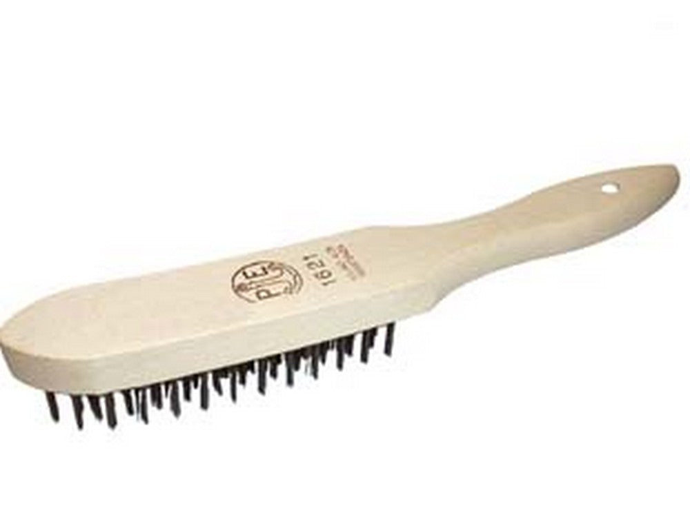 spazzole in acciaio con manico curvo - 5 ranghi art.1621 cod:ferx.fer20169