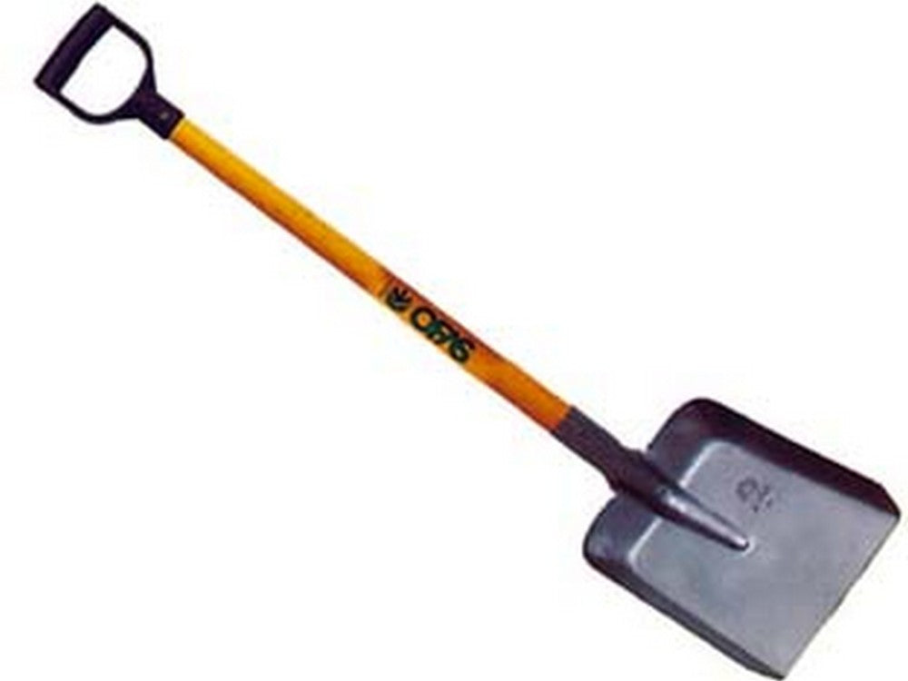 pala per carbone con manico a "d" - cm.23,5x30h. cod:ferx.fer61438