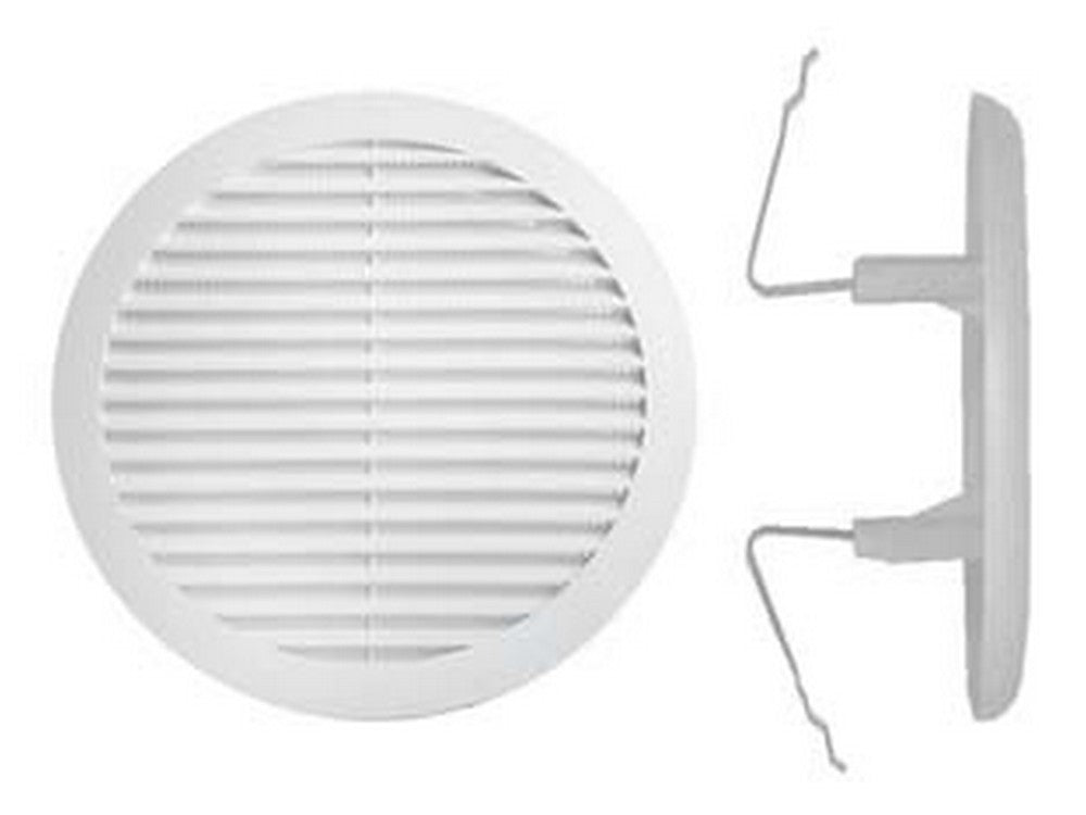 griglia aerazione tonda con molla in plastica - ø mm.140/200 cod:ferx.fer69427