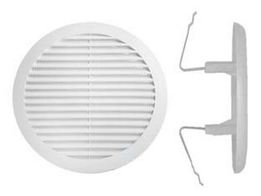 griglia aerazione tonda con molla in plastica - ø mm.140/200 cod:ferx.fer69427