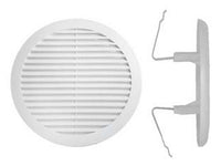 griglia aerazione tonda con molla in plastica - ø mm.55/85 cod:ferx.fer452519