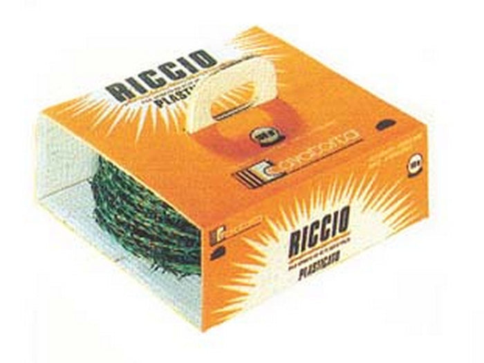 filo spinato mt.100 plastificato "riccio" cod:ferx.fer33152