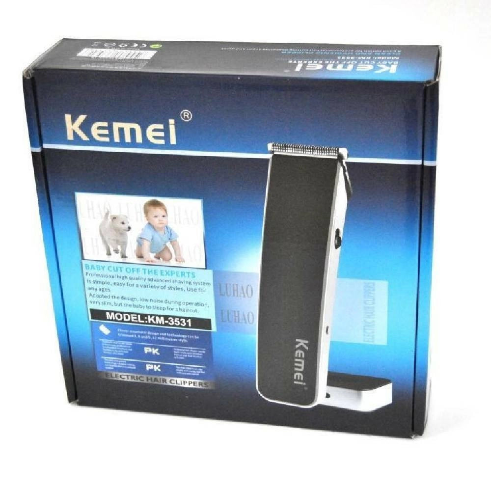 Trade Shop - Rasoio Taglia Capelli Professionale Kemei Km-3531 Senza Fili Ricaricabile -
