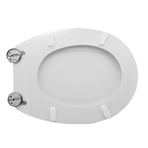 SEDILE WC PER POZZI GINORI VASO PIEMONTE FORMA 1- Bianco - Cerniere A passanti- CW- pezzi 1