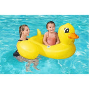 Trade Shop - Barchetta Canottino Papera Gonfiabile Con Altoparlante Integrato 102x99cm 34151 -