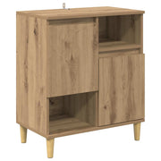 Credenza | Madia | Buffet da pranzo | Armadio da pranzo rovere artigianale 35 x 60 x 70 cm Legno multistrato