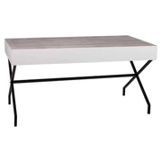 Tavolo in legno e metallo 160x80x80h