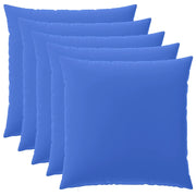 Federa 6 pcs HEERLEN Blu Reale 80 x 80 cm Poliestere 913660