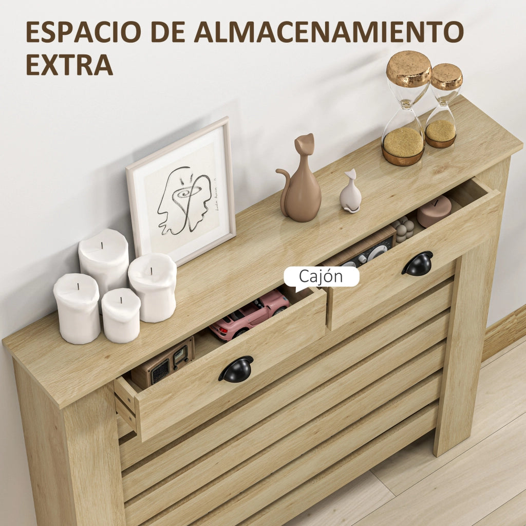 Copriradiatore con Cassetto ¨C zephmum ¨C 111x19x95,5 cm Robe