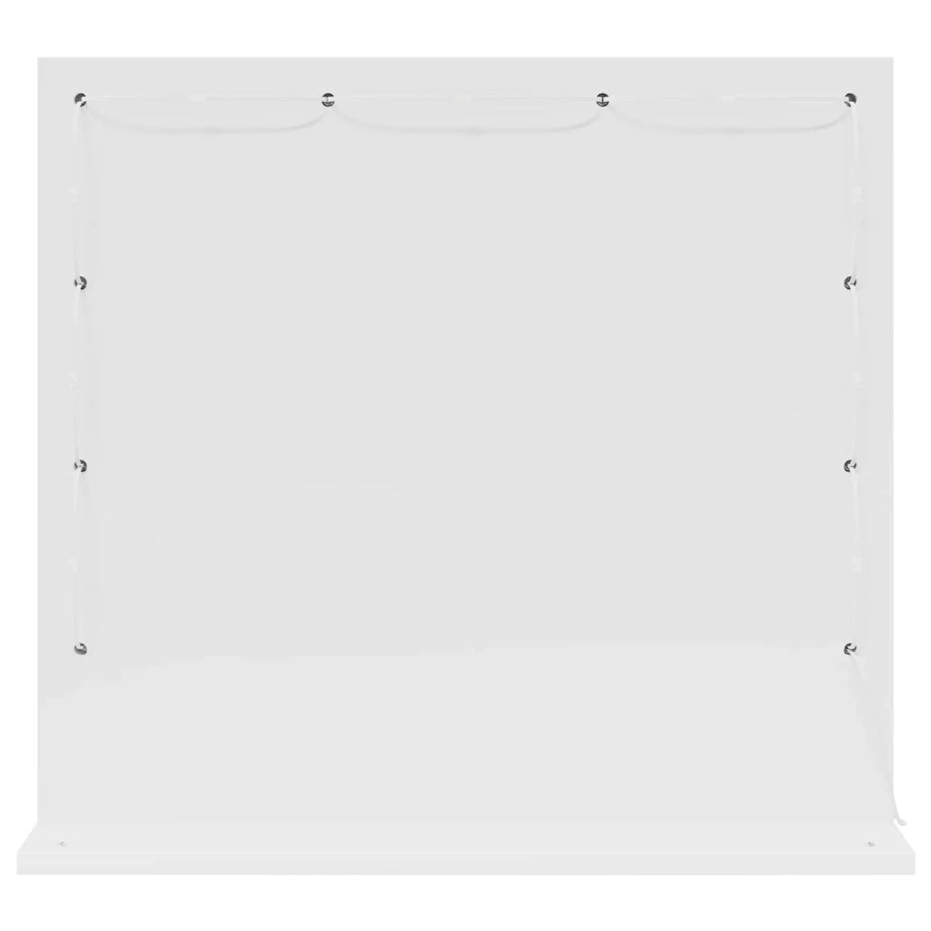 Specchio da Vanità Rettangolare Bianco 60 x 55 x 18 cm 868285