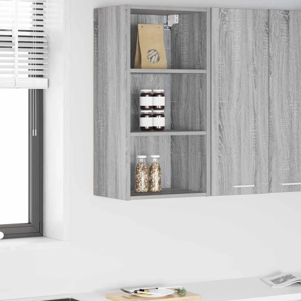 Armadio pensile Grigio Sonoma 40 x 29,5 x 80 cm 884447