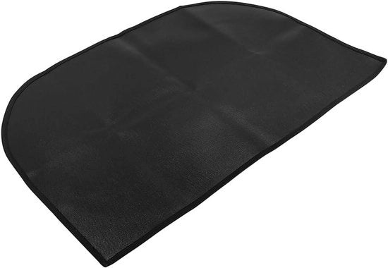 Matrice di protezione da fiamma per griglia a gas, matrice di splatter per interni ed esterni, resistente al calore (50x80 cm)