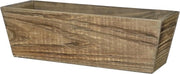 Bacino per piante - Bacino per piante Classico Casa e Giardino Legno Cuoio scuro Dimensione grande - Utilizzo interno ed esterno