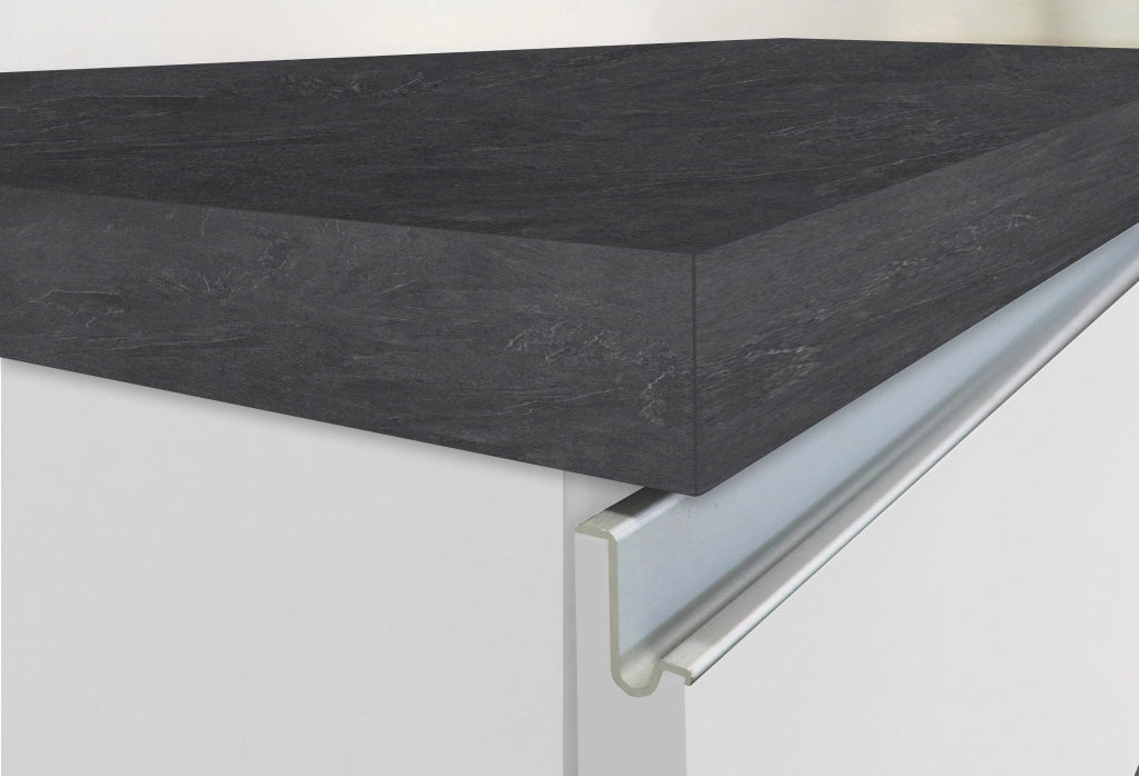 Isola Cucina SOLE 3 Ante – Bianco Lucido/Report, 155x90x90 cm, Made in Italy