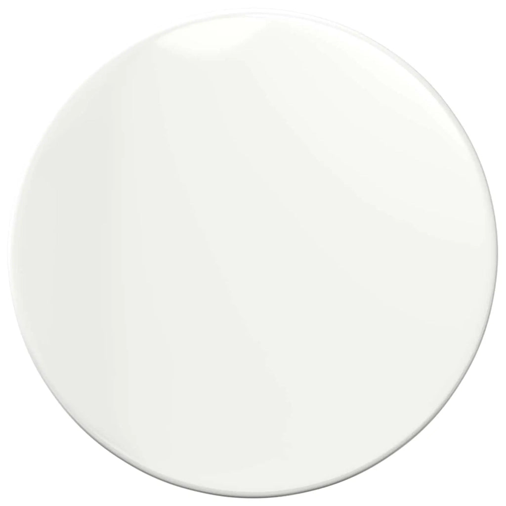 Piano del tavolo Bianco lucido Ø 40 x 1,5 cm Legno multistrato 880385