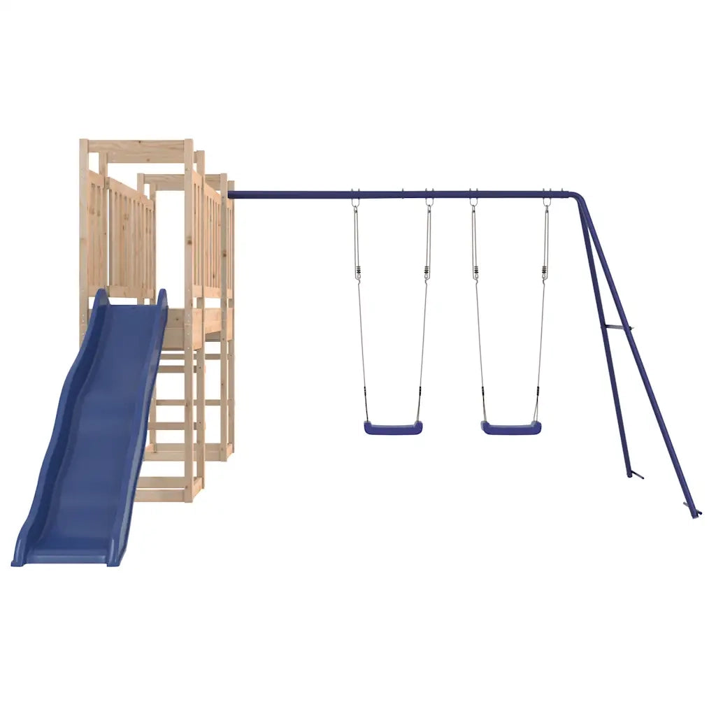 Set da Gioco da Esterno in Legno Massello di Pino 3155960