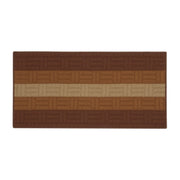 TAPPETO CUCINA MIA MARRONE 50X115 CM  4 PZ