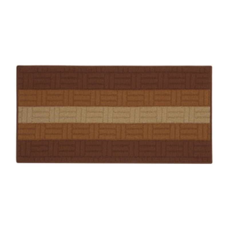 TAPPETO CUCINA MIA MARRONE 50X115 CM  4 PZ