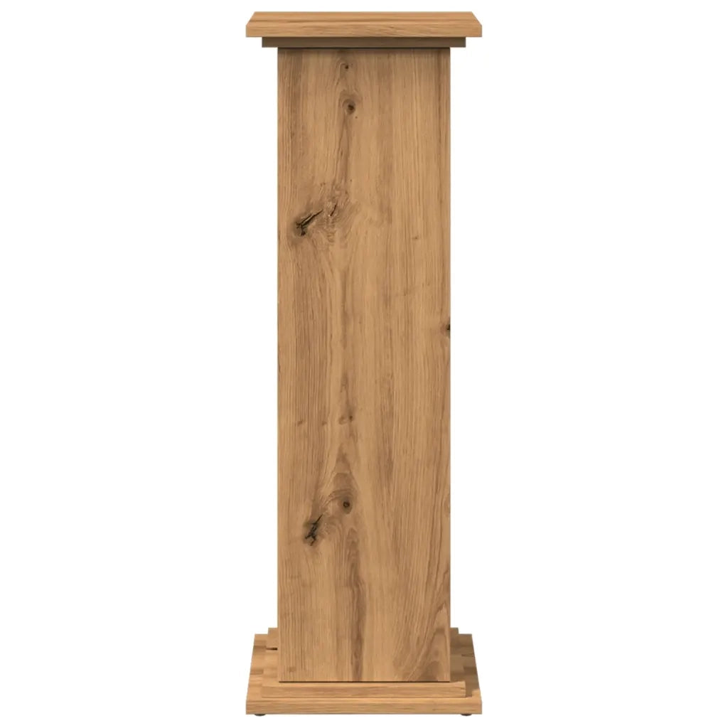 Espositore Portaoggetti Rovere Artigianale 31x30x90 Truciolato 854615
