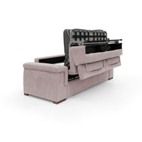 Giunone Divano letto mat. H18 240 cm (mat. 160x197 cm) rosa