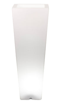 Vaso Luminoso 37,5x102 cm in Resina Arkema Quadro 102 SL