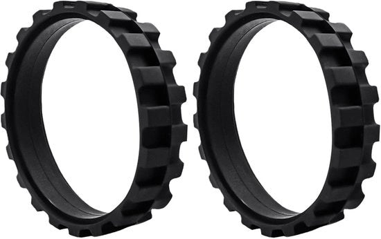 Accessori per cinghie di aspirapolvere 2 pezzi - Parte di ricambio per aspirapolvere - Materiale: gomma - Diametro 65 mm - Altezza 15 mm