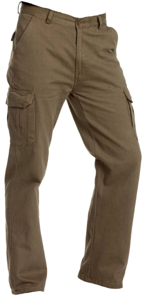 Pantalone Da Lavoro Leggero Twill Beige Taglia 56 - Fab