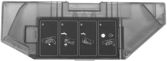 Bacetto per la raccolta della polvere sostitutivo - contenitore per la polvere - per la macchina aspirante X40 - materiale ABS - installazione facile - peso leggero 180 g - bacetto per aspirapolvere