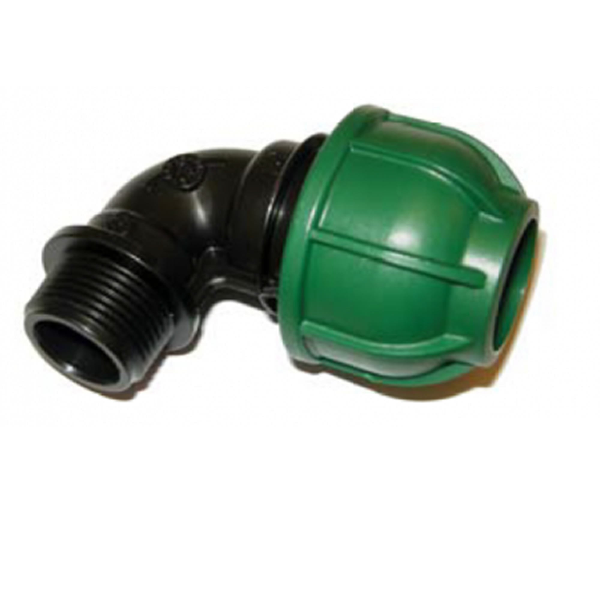 Gomito a compressione pn 10 90Â° mm 40x1 1/4 maschio