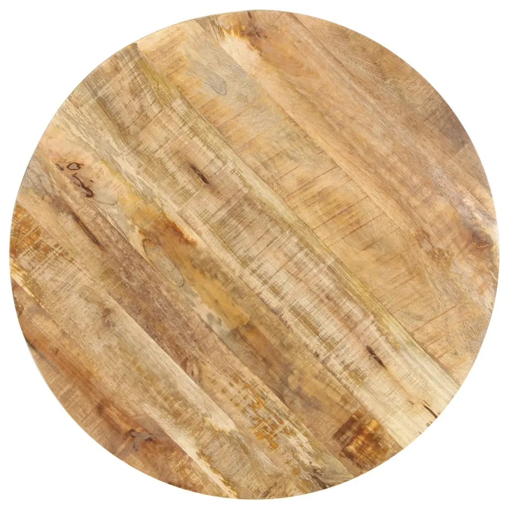 Tavolino di Servizio 68x68x56 cm in Legno Massello di Mango 320659