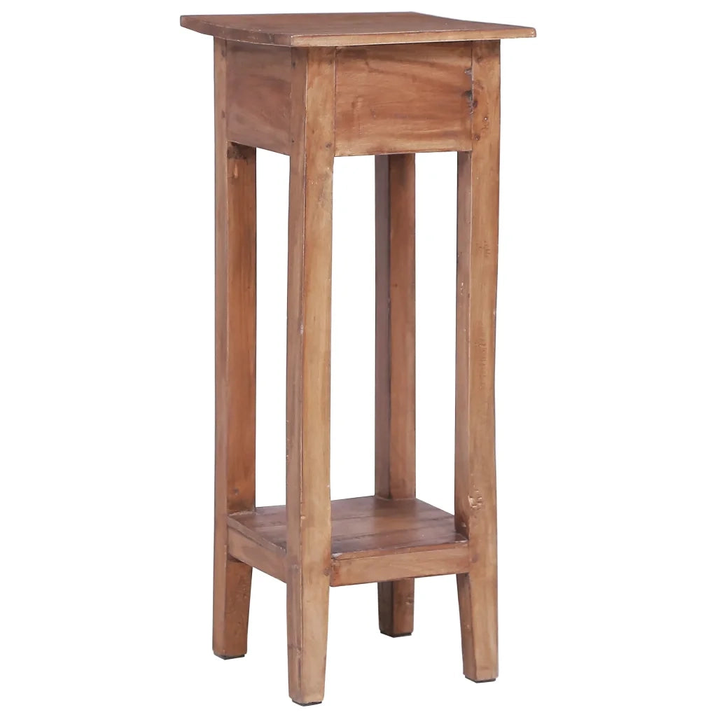 Piedistallo per Piante 30x30x67 cm in Legno Massello di Mogano 283923