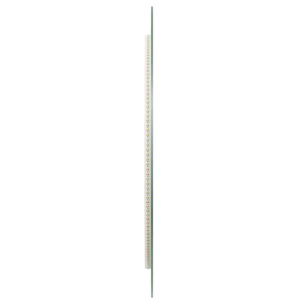 Specchio da bagno LED Trasparente Ø 60 cm vetro temperato 42045847