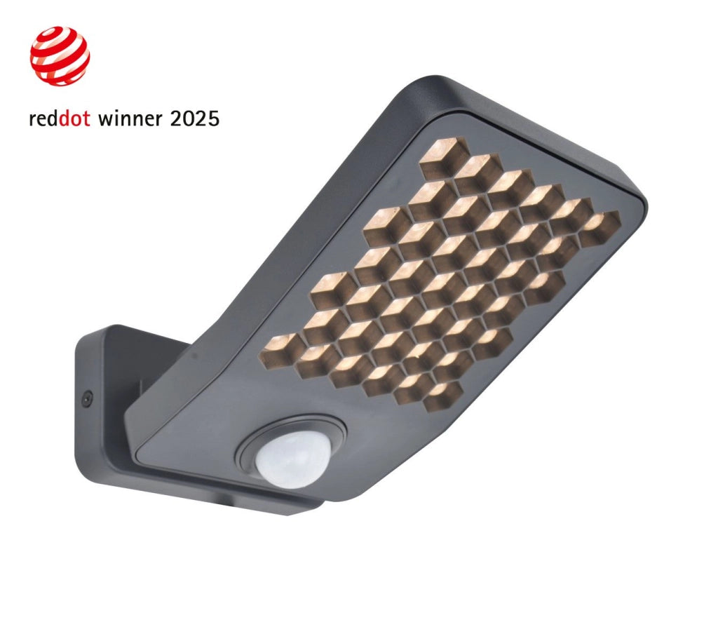 Applique da esterno LED 14W 3000K IP54 sensore ATLANTIS
