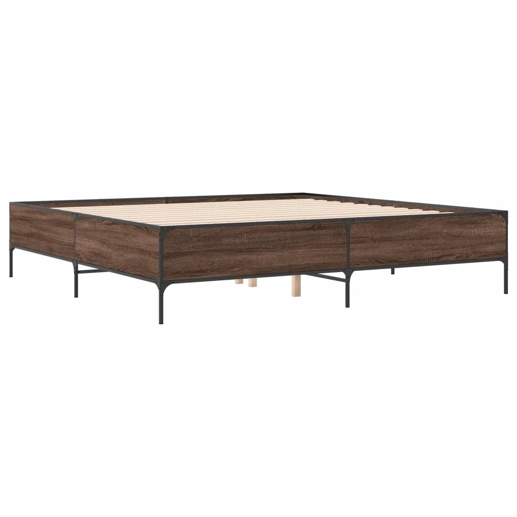 Giroletto Rovere Marrone 200x200cm in Legno Multistrato Metallo