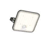 Proiettore LED solare nero 18W IP65 con PIR ACORA RL
