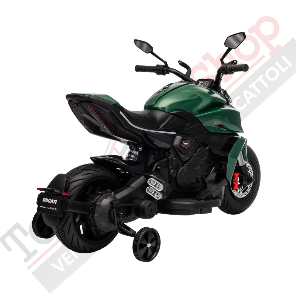 Tecnobike Shop - Moto Elettrica per Bambini Licenza Ufficiale Ducati Diavel 12V