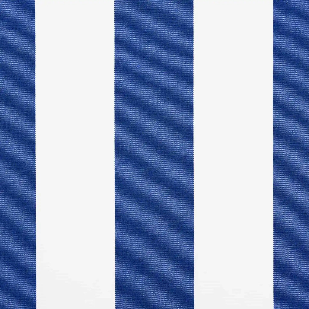 Tettuccio Elettrico Retrattile Blu e Bianco 3,5 x 2 m CFW2951181