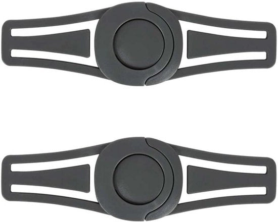 Autostoel Clip 2 Stuks - Accessorio di Sicurezza per Bambini - Nero