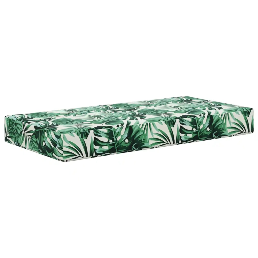 Cuscino da Sedia Esterno Fogli tropicali 80 x 40 x 8 cm
