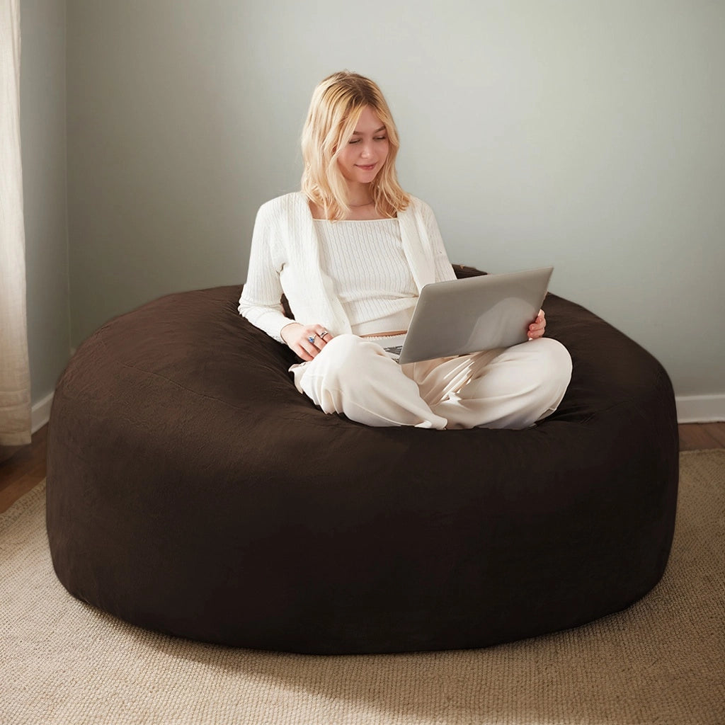 Pouf pera morbido - Xylo - 90cm per adulti camera/balcone