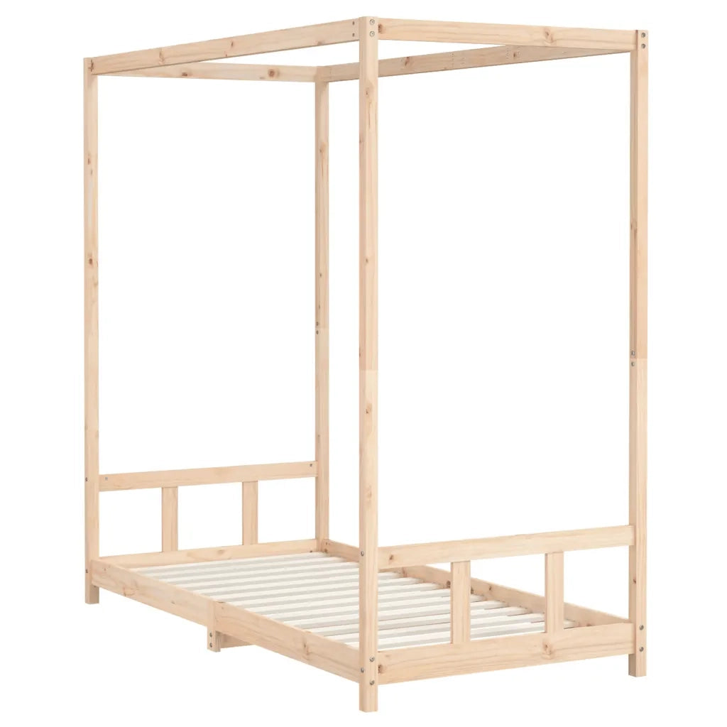 Giroletto per Bambini 90x190 cm in Legno Massello di Pino 834516