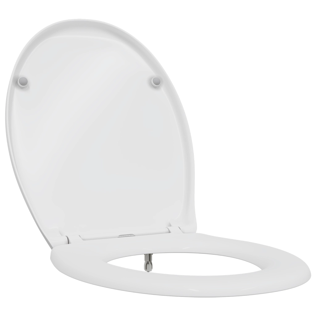 Sedile del Water con Chiusura Morbida Duroplast Bianco