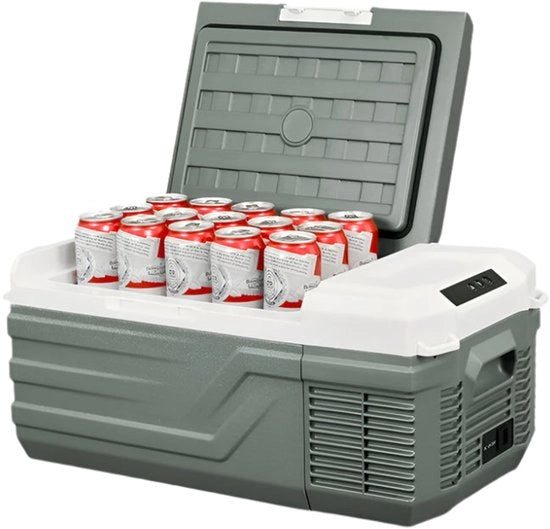 Draagbare Autokoelkast elettrico con compartimento freezer - 12/24V - 15L - Temperatura fino a -20°C