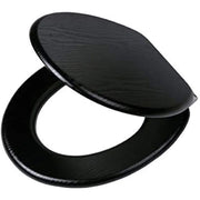 Tiger blackwash sedile per wc blackwash, nero, 37,5 x 5,5 x 43 c