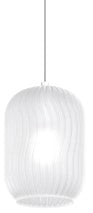 APPLIQUE REGOLABILE CROMO 1 LUCE VETRO BIANCO FOG 1181CR-A-BF