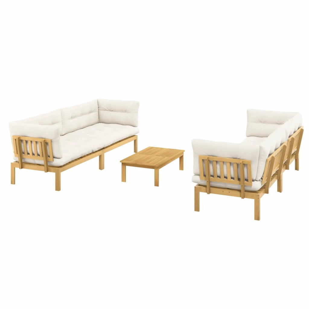 5 Pezzo Unità di divano pallet da giardino 3418269