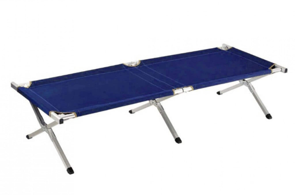 Branda 190x64x42 h cm in Alluminio Blu