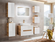 Mobile boczna 35 cm 1 anta Aruba White 35 x 75 x 22 cm